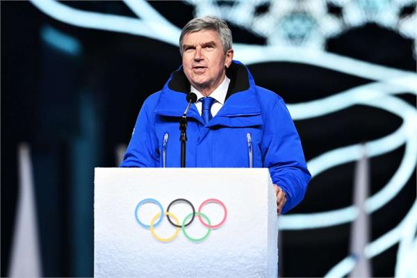 توماس باخ در مراسم افتتاحیه المپیک زمستانی پکن: "ماموریت بازی های المپیک  گرد هم آوردن ما در رقابتی مسالمت آمیز است"