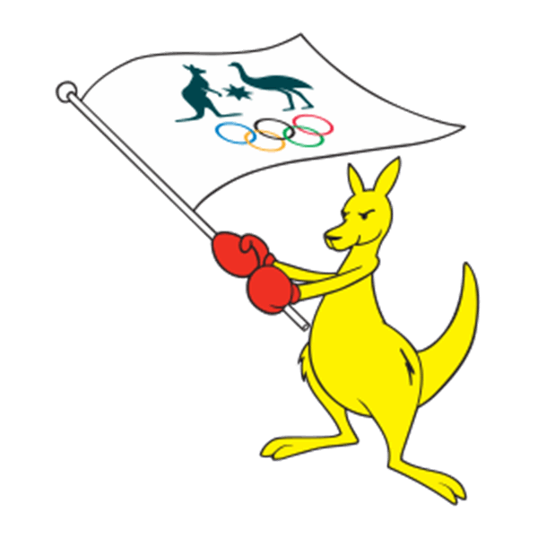 کانگارو نماد استرالیا با قالب ژاپنی