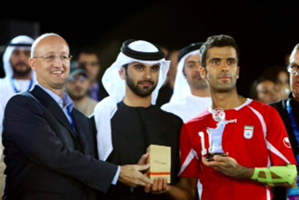 احمدزاده بهترین بازیکن جام بین قاره ای شد