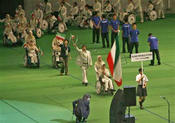 مراسم بدرقه کاروان فرهنگى ورزشی دلوار به بازى هاى پارالمپیک 2012لندن برگزاری می شود