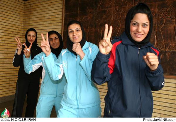 Iranian woman wins gold in World Games Sanshou