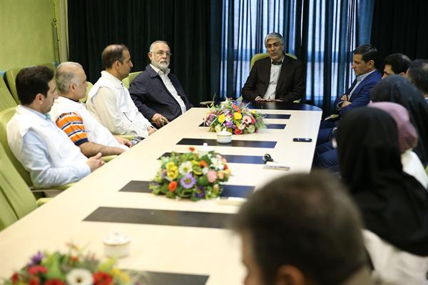 نشست رییس و دبیر کل کمیته ملی المپیک با کادر پزشکی اعزامی به بازیهای کشورهای اسلامی