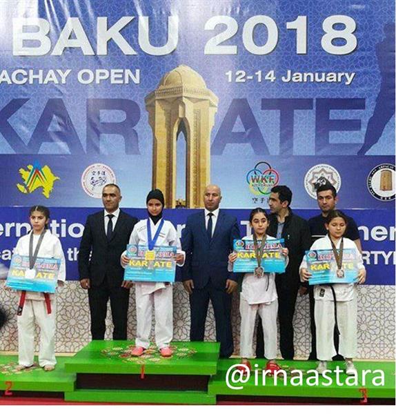 Iran karateka bags gold in Baku 2018