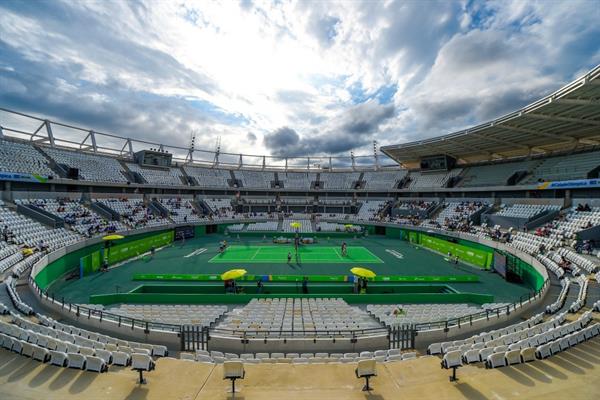 ساخت مرکز تنیس المپیک ریو متوقف شد