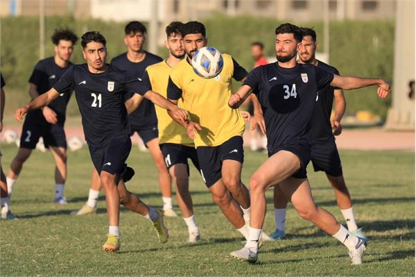 آخرین تمرین امیدها برای شروع جام غرب آسیا برگزار شد