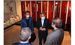 بازدید رییس کمیسیون ورزش مجلس شورای اسلامی از موزه ملی ورزش،المپیک و پارالمپیک 7