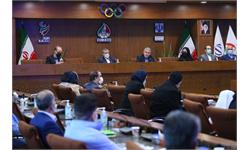 نشست صمیمی ریاست کمیته المپیک با پرسنل کمیته 1
