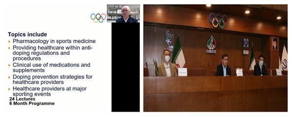 در دومین همایش آکادمی ملی المپیک و پارالمپیک:برنامه‌های جهانی پیشگیری از آسیب ورزشکاران توسط رئیس کمیسیون علوم و پزشکی (IOC) ارائه شد