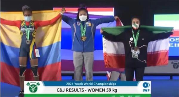 مسابقات قهرمانی نوجوانان جهان ؛ غزاله حسینی برنز گرفت