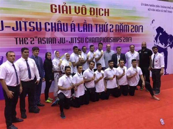 درخشش جوجیتسوکاران کشورمان در نخستین روز پیکارهای قهرمانی آسیا با 14نشان رنگارنگ