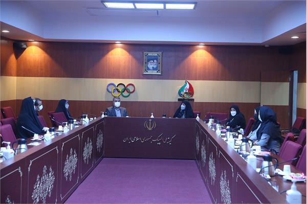 برگزاری نشست کمیسیون زنان و ورزش کمیته ملی المپیک