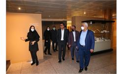 بازدید ریاست اتاق بازرگانی ایران و قطر از موزه ملی ورزش 1
