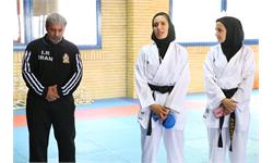 بازدید مسولان کمیته ملی المپیک از اردو تیم ملی کاراته بانوان 2