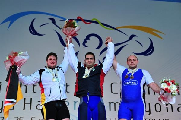 بهداد سلیمی بهترین وزنه بردار سنگین وزن جهان در سال 2010