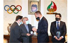 دیدار های ریاست کمیته المپیک مجارستان در ایران 27