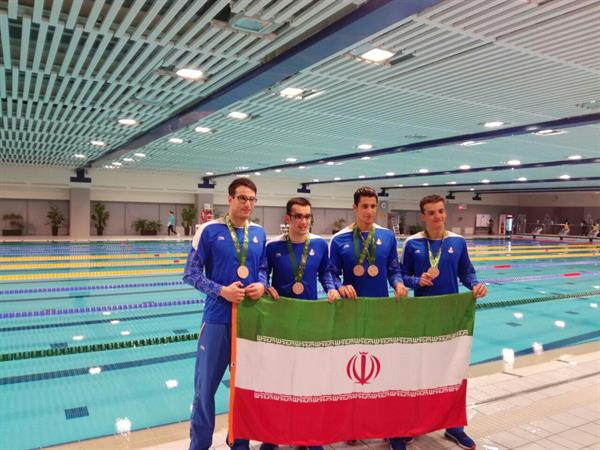 چهارمین دوره بازیهای کشورهای اسلامی؛سومین برنز برای شنای ایران