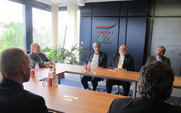 دیدار رئیس و دبیرکل از کمیته المپیک مجارستان؛هردوطرف آماده همکاری مشترک