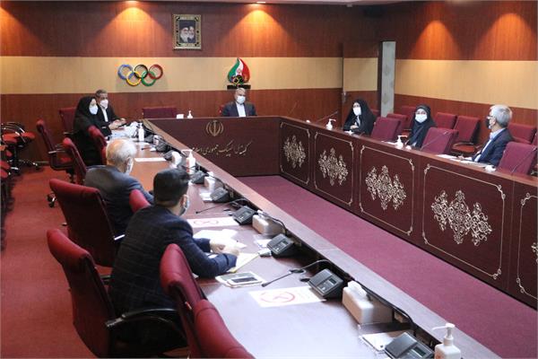 برگزاری نخستین نشست شورای پژوهش و نشر کمیته ملی المپیک در سال جدید با حضور دکتر صالحی امیری