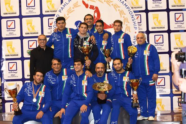 رقابت های جهانی کشتی پهلوانی - بلاروس؛تیم ایران بعنوان قهرمانی رسید