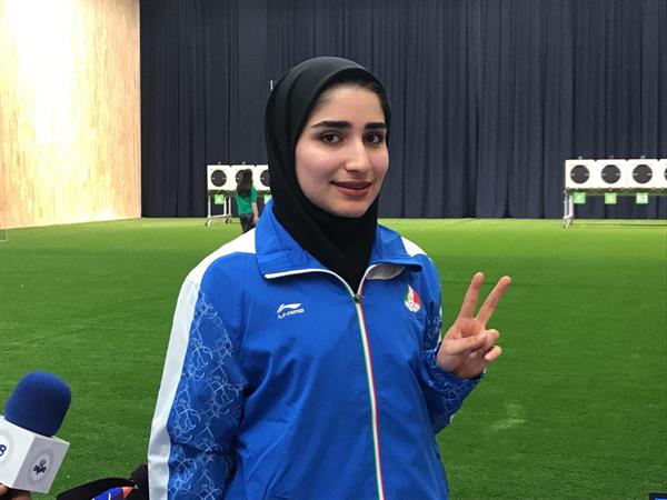 چهارمین دوره بازیهای همبستگی کشورهای اسلامی؛هانیه رستمیان در تیراندازی نقره گرفت