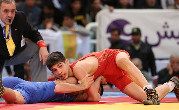 Iran bags 3 gold, 2 bronze medals in Asian wrestling c'ship