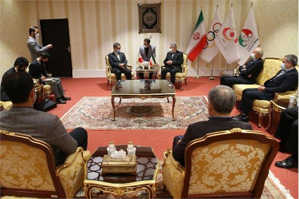 NOC President Hosts Japanese Ambassador to Tehran