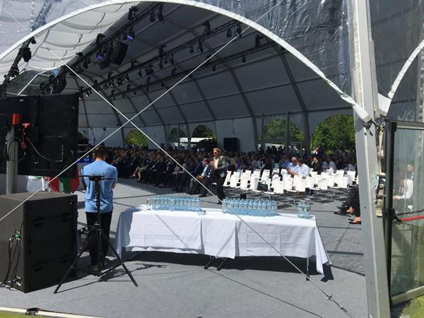 افتتاح رسمی خانه المپیک و مراسم سالگرد یکصد و بیست و پنج سالگی IOC