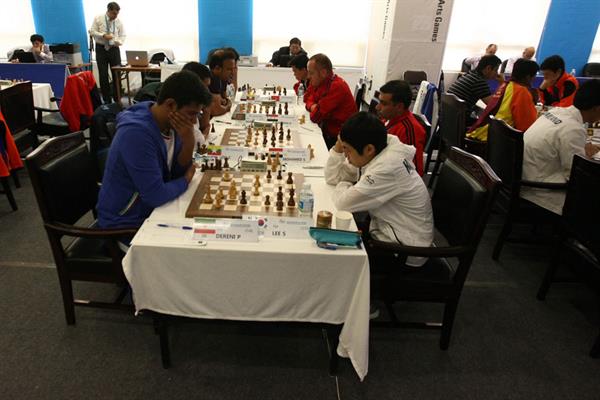چهارمین دوره بازیهای آسیایی دال سالن و هنرهای رزمی؛تساوی هر ۴ ملی‌پوش ایران در دور ششم مسابقات شطرنج