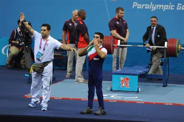 کسب سومین مدال طلاى کاروان پارالمپیک توسط محسن کائدی