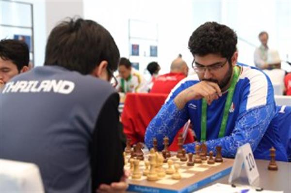 بازیهای  داخل سالن آسیا و اقیانوسیه ۲۰۱۷ - عشق آباد؛پیروزی هر ۴ نماینده شطرنج ایران در دور نخست
