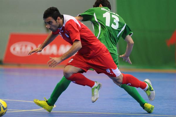 چهارمین دوره بازیهایداخل سالن آسیایی و هنر های رزمی اینچئون؛تیم ملی فوتسل ایران 8 بر 0 از سد چین گذشت