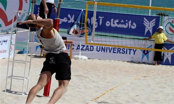 نوین کشاورز قهرمان والیبال ساحلی ایران شد