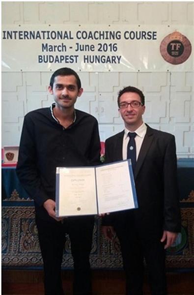 اعزام مربی به دوره بین المللی مربیگری مجارستان