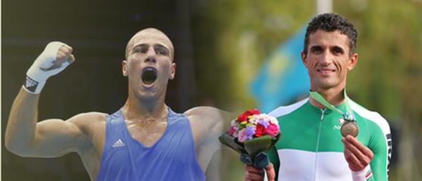 روزبهانی وعسگری دو سهمیه گیر المپیک ریو پاداش نقدی خود را از کمیته ملی المپیک دریافت نمودند