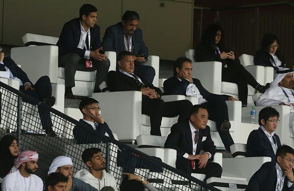 حضور نمایندگان فوتبال ایران در مراسم افتتاحیه جام ملت ها