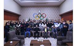 بازدید دانشجویان دانشگاه علامه طباطبایی از موزه المپیک 19