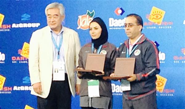 اولین دوره مسابقات جهانی نونهالان - آذربایجان؛کمرانی و نعیمی بهترین مربیان جهان