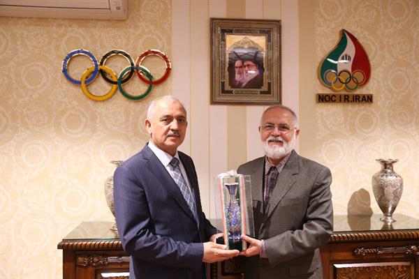 دیدار دبیر کل کمیته ملی المپیک با سفیر تاجیکستان