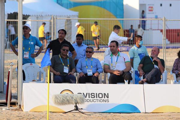 نخستین دوره بازیهای جهانی ساحلی_قطر؛حضورسعیدی،علیپور و فخری در مسابقه فینال کاتا