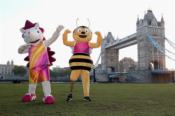 جوجه تیغی و زنبور سمبل رقابتهای قهرمانی جهانی دوومیدانی