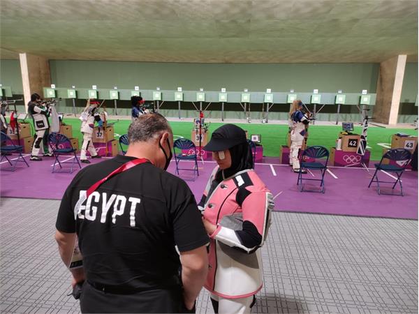 المپیک توکیو 2020؛ حجاب دختران تیرانداز ایرانی و مصری