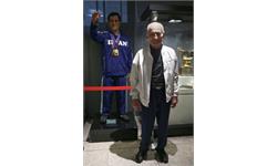 حضور عبدالله موحد در موزه ملی ورزش، کمیته ملی المپیک و پارالمپیک 7