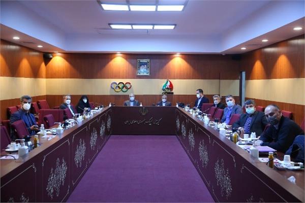 صدو هفتمین نشست هیات اجرایی کمیته ملی المپیک برگزار شد