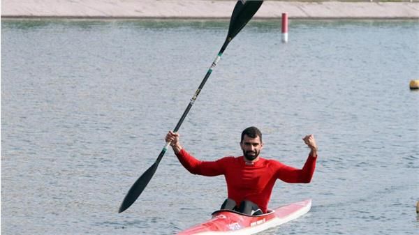 علی آقامیرزایی اولین المپیکی قایقرانی ایران شد
