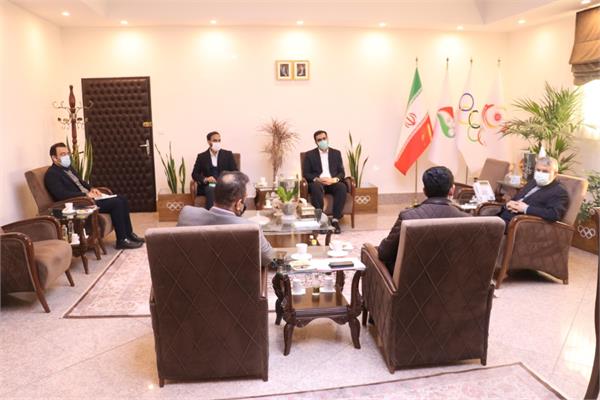 NOC President Meeting Sports Channel Officials