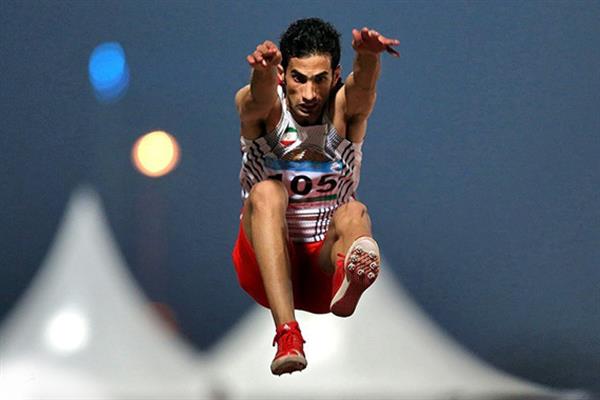 هشتمین سهمیه دو و میدانی و شصتمین سهمیه المپیکی ایران را ارزنده در پرش طول از آن خود کرد