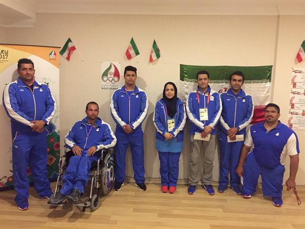 چهارمین دوره بازیهای همبستگی کشورهای اسلامی؛پاداش مدال آوران روز چهارم رقابتها از سوی سرپرست کاروان اهدا شد