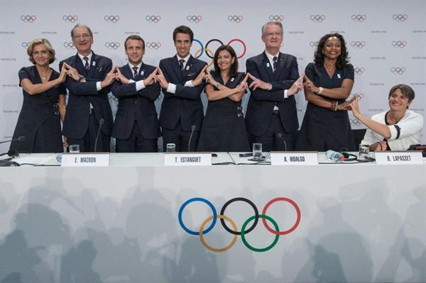 ماکرون: فرانسه آماده میزبانی المپیک است