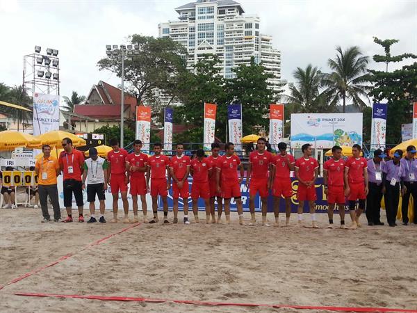 چهارمین دوره بازیهای ساحلی_تایلند؛سهراب آزاد: قهرمان دوره قبل را شکست دادیم