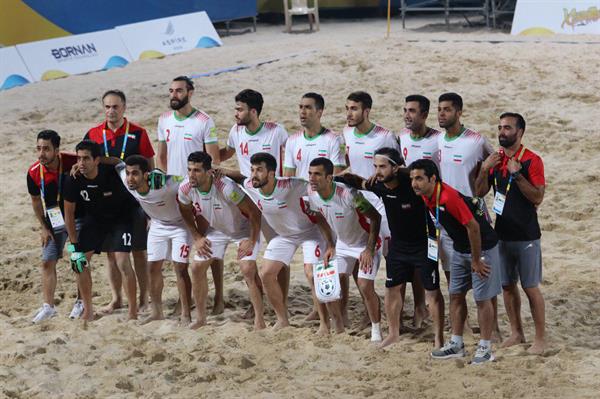 نخستین دوره بازیهای جهانی ساحلی ، قطر - تیم فوتبال ساحلی کشورمان با شکست تیم ایتالیا به جایگاه سوم این رقابت ها دست یافت